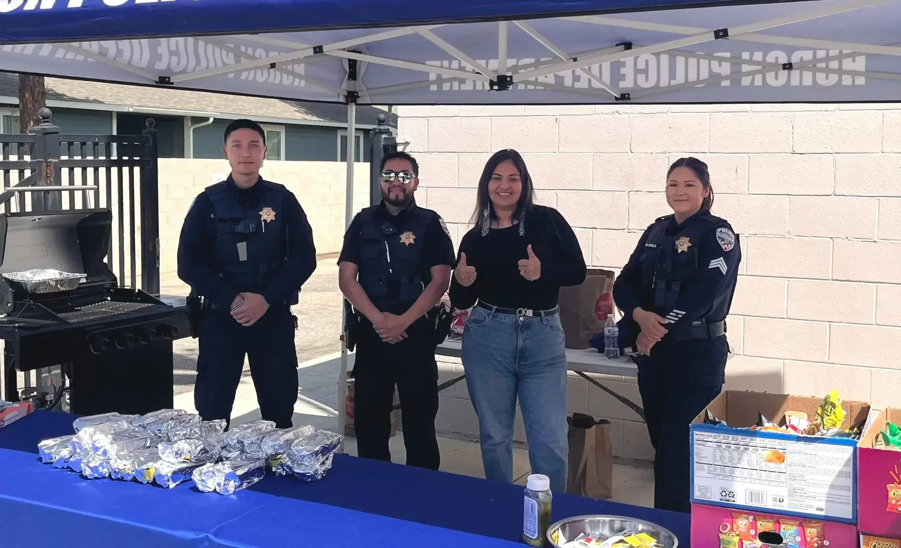 Maria Pacheco with Western Fresno County community members, photo 6